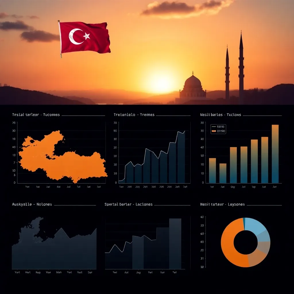 Dijital ekonomi trend grafikleri ve veri görselleştirmeleri